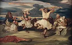 The Albanian dancer (1835)