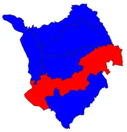 Location in Thayarwaddy district