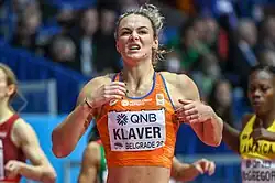 Photo of Lieke Klaver with a grimace