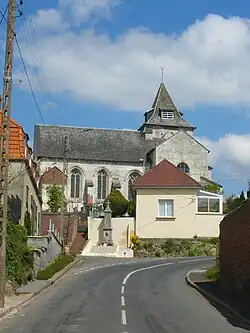 The church of Ligny-sur-Canche