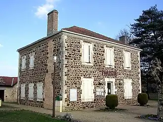 The town hall in Liposthey