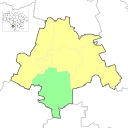 Location of Liudvinavas Eldership