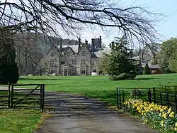 Llantysilio Hall from the east