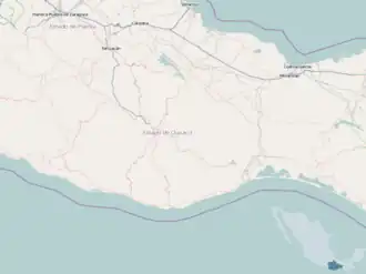 Juchitán de Zaragoza is located in Oaxaca