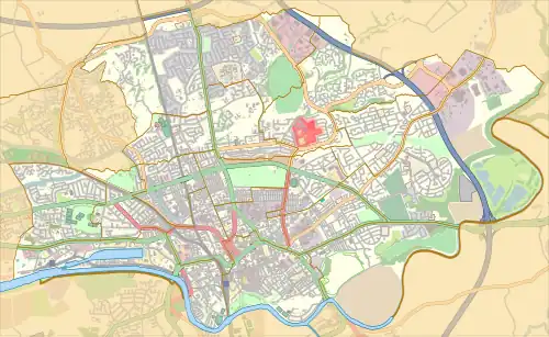 St Michael and All Angels with St Mark Preston is located in Preston