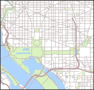National Academies of Sciences, Engineering, and Medicine is located in Central Washington, D.C.