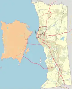 Simpang Ampat is located in Central Seberang Perai, Penang