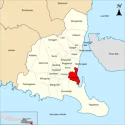 Location in Banyuwangi Regency