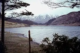 Loch Coulin in winter