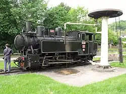 Locomotive at Welshpool - geograph.org.uk - 1926845