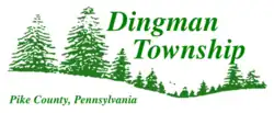 Official logo of Dingman Township