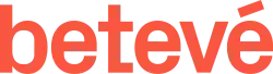 The word Betevé in orange