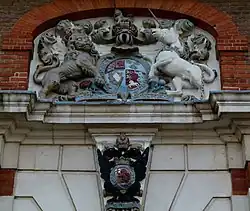 Coat of Arms at Woolwich Royal Brass Foundry
