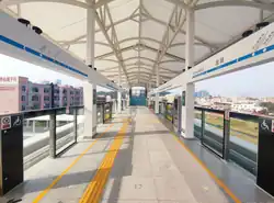 Longbei Station platform