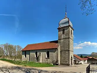 The church in Longechaux