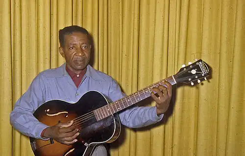 Singer Lonnie Johnson