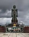 21 feet (6.4 m) statue at Mandaragiri Hill, Tumkur, Karnataka