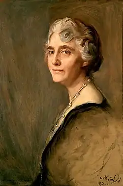 Portrait of Lou Henry Hoover by Richard Marsden Brown, 1950