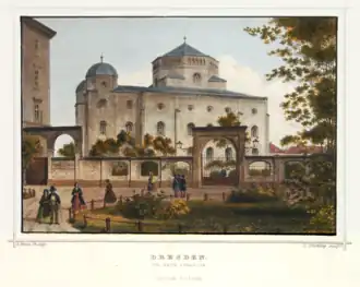 The Semper Synagogue, c. 1860