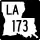 Louisiana Highway 173 marker