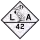 State Route 42 marker