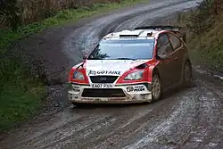 Luis Pérez Companc at the 2007 Wales Rally GB