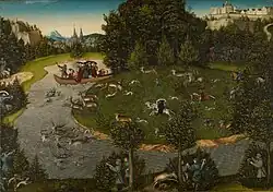 Cranach, The Stag Hunt