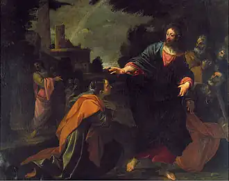 Ludovico Carracci, Christ and the Canaanite Woman, circa 1593, Pinacoteca di Brera, Milan