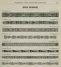 Decorative borders, ATF catalog, 1900