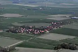 Aerial view of Hagermarsch
