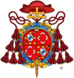 Luís de Sousa's coat of arms