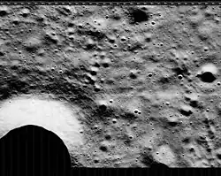 Near Ariadaeus B crater on November 19, 1966 (4°50′N 15°32′E / 4.83°N 15.53°E / 4.83; 15.53)