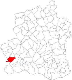 Location in Teleorman County