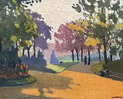 Luxembourg Gardens, (1898), Montreal Museum of Fine Arts