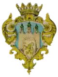 Historical coat of arms, used during the Austrian period (1789-1918)