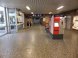 The station hall