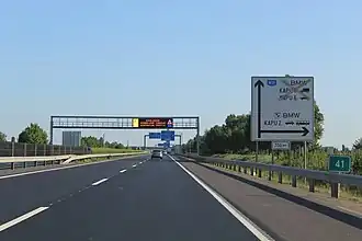 M35 motorway, Debrecen Western Bypass.jpg