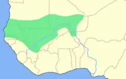 Image 19Extension of the Mali Empire at its height (from History of Senegal)