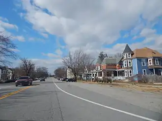 Downtown Ridgely in March 2015.