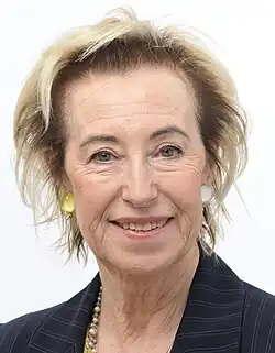 Letizia Moratti, former president of RAI, minister, mayor of Milan, president of UBI Banca, and MEP