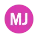 Short-lived MJ logo from 1967 to 1969