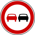No overtaking