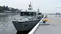 An MPAC Mk 3 docked at the Naval Station Jose Andrada in Manila