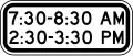 S4-1P Times of day (plaque)