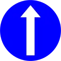 24b) — Proceed straight