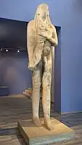 Archaic period Kouros from Pithio, Thassos