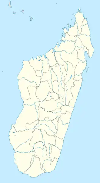 Toamasina is located in Madagascar