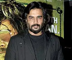 Madhavan posing for the camera