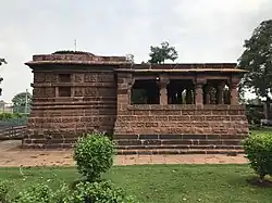 Sandstone Shiva temple