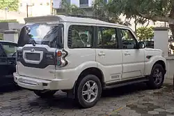 Mahindra Scorpio 3rd facelift (rear) (S10)